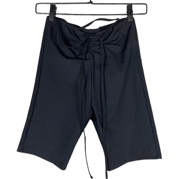 Zara scrunch waist tie bike short - Picture 1 of 7